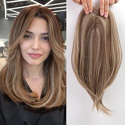 Hot Sale Full Hair Volume Crown Hair Topper For Women With Thinning Hair