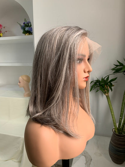 (Angie) Custom Orders: Human Hair Wig and Hair Topper