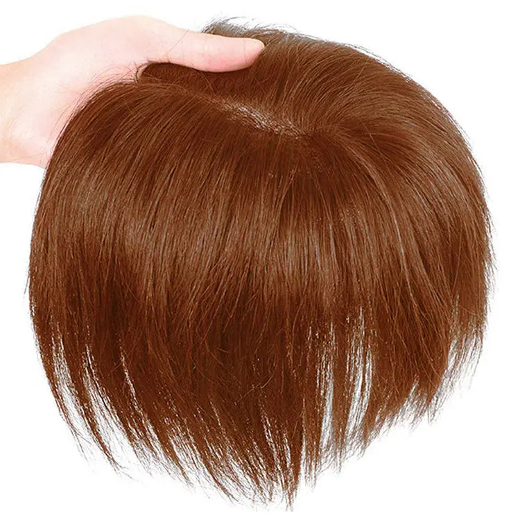 7*10cm Silver Natural Hair Topper for Women Cover and Add Hair Volume for Thinning Hair VIVACROWN