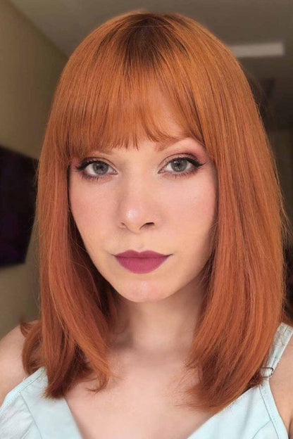 女性のための美しい本物の髪のトッパーは、瞬時に髪にボリュームを与えます