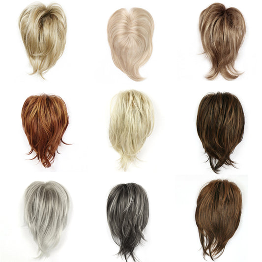 女性のためのナチュラルなストレートヘアトッパー