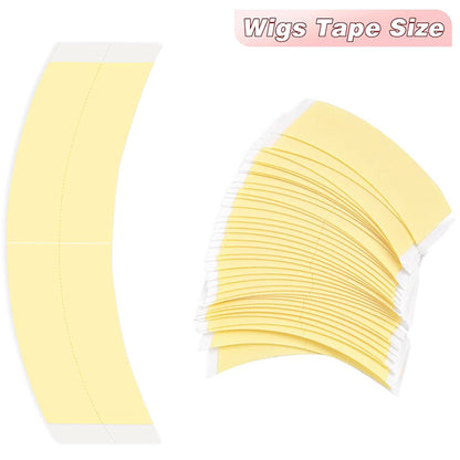 Lace Front Support Tape CC Contour for Hair Topper Wigs