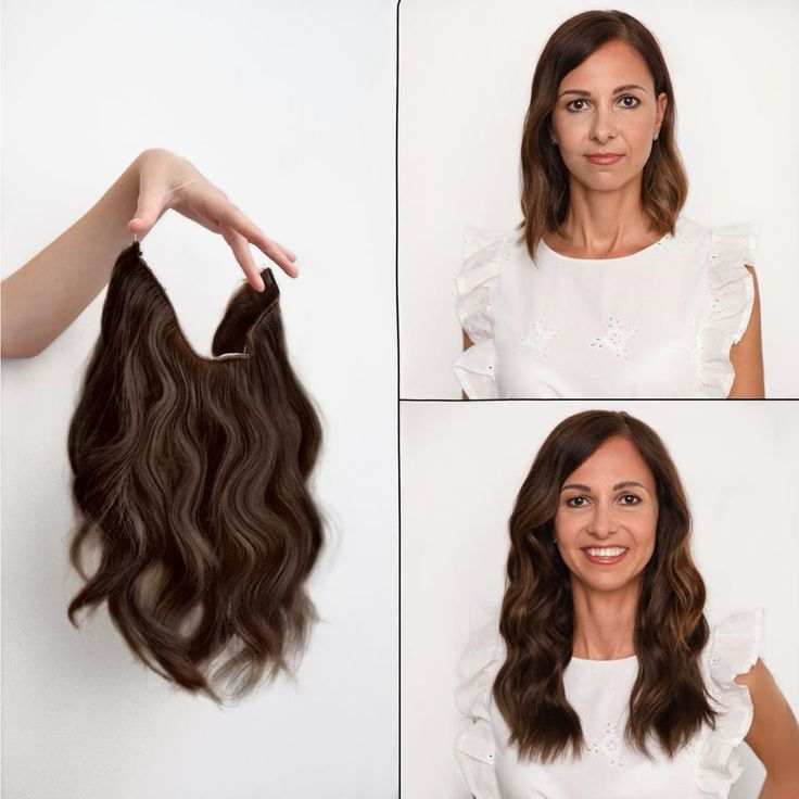 Halo Hair Extensions to Add Hair Volume and Length