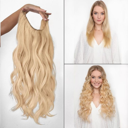 Halo Hair Extensions to Add Hair Volume and Length