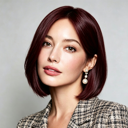 Instant Hair Thickening Crown Topper – Pre-Styled Invisible Topper