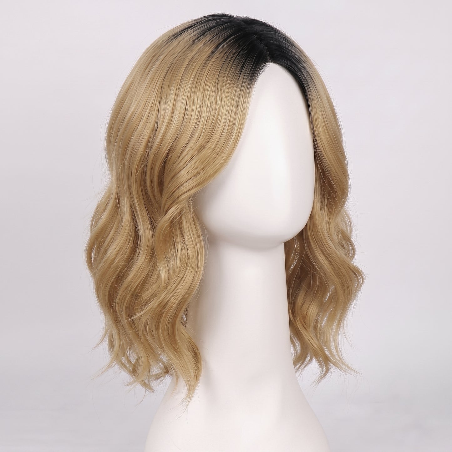 Seamless Wavy Topper for Thinning Hair – Instantly Volume-Boosting Crown Piece
