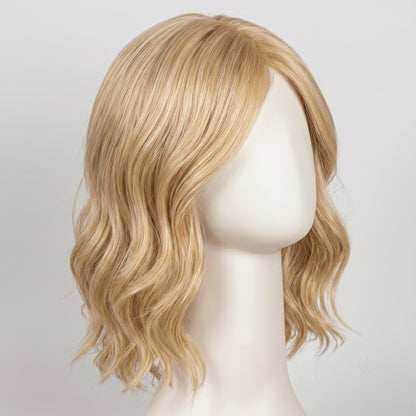Seamless Wavy Topper for Thinning Hair – Instantly Volume-Boosting Crown Piece