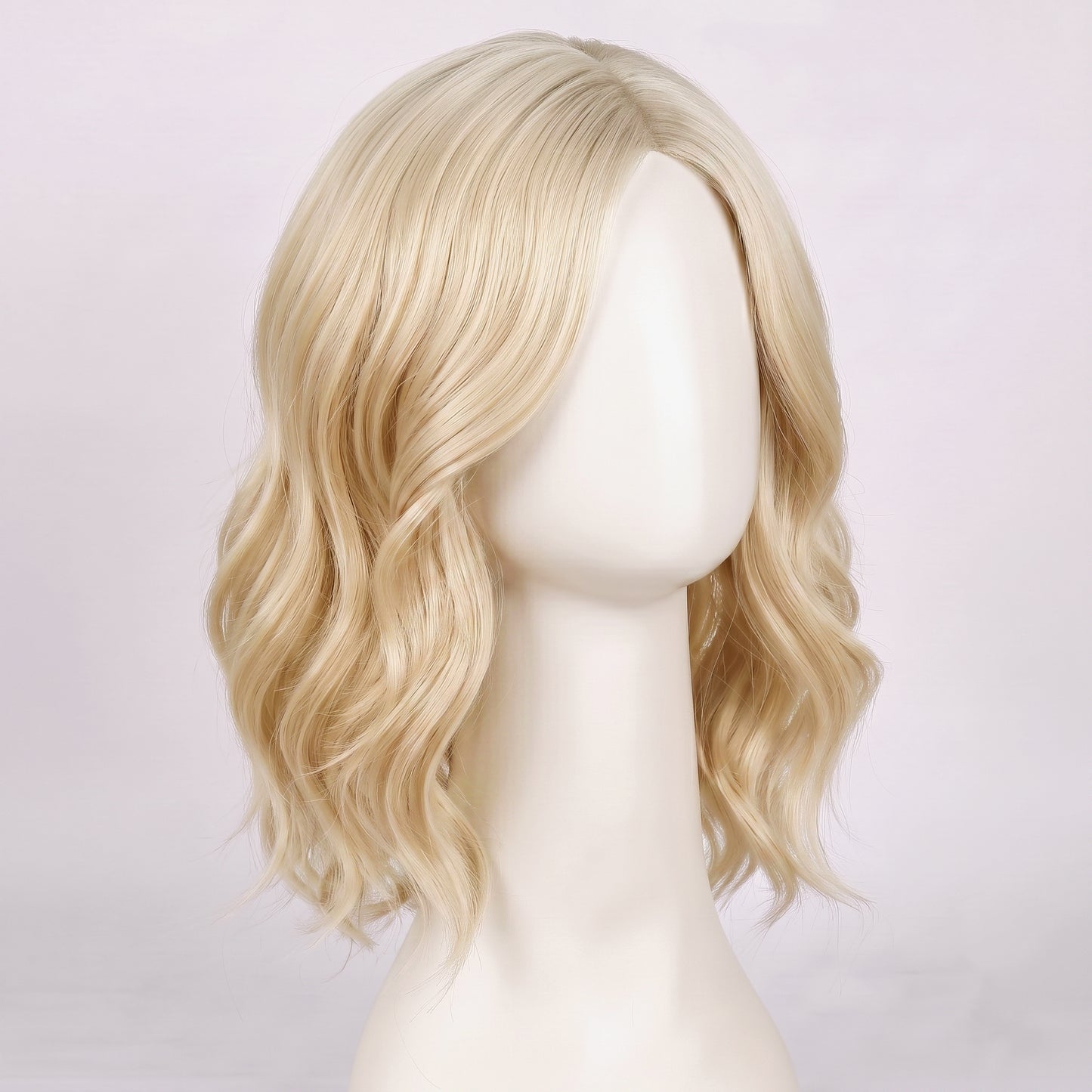 Seamless Wavy Topper for Thinning Hair – Instantly Volume-Boosting Crown Piece