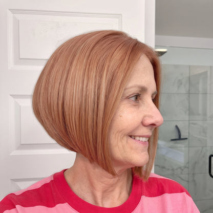 Middle Part Straight Hair Topper for Thinning Hair – Clip In Crown Volume