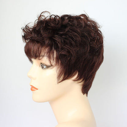 Fashion Wavy Curly Human Hair Wigs for Women