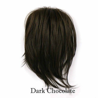 〖2つ買うと1つ無料〗ナチュラルストレート高品質レースベースブリーズルヘアトッパー前髪なし