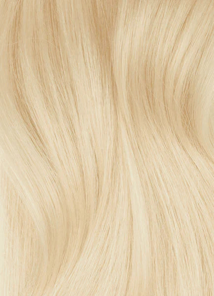 100% Human Hair Sew In Extensions Machine Weft Color #1