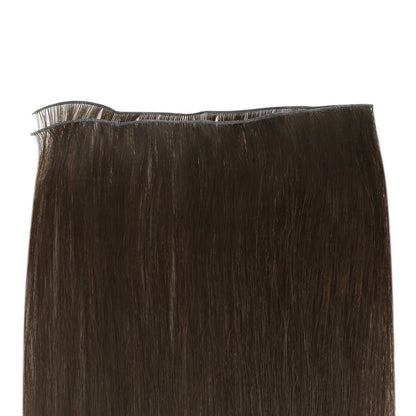 Best Hair Genius Weft Real Human Hair Brown (#red4)
