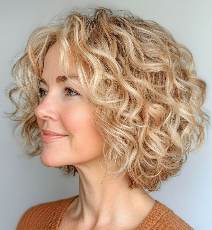 Premium Curly Hair Toppers for Women with Thinning Hair