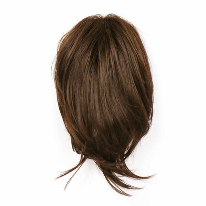 〖2つ買うと1つ無料〗ナチュラルストレート高品質レースベースブリーズルヘアトッパー前髪なし