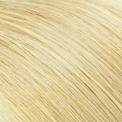 100% Human Hair Sew In Extensions Machine Weft Color #1