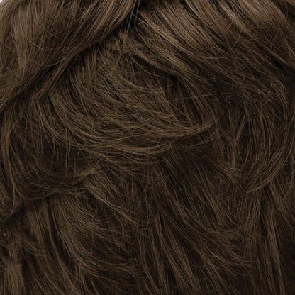ショートトップピース 通気性ウィッグ ヘアピース 大きなカバー力 女性用かつら