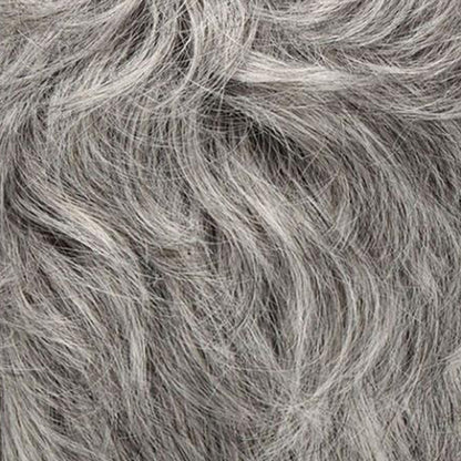 4つのクリップ付きピクシースタイルヘアトッパー/頭頂部のショートヘアピース