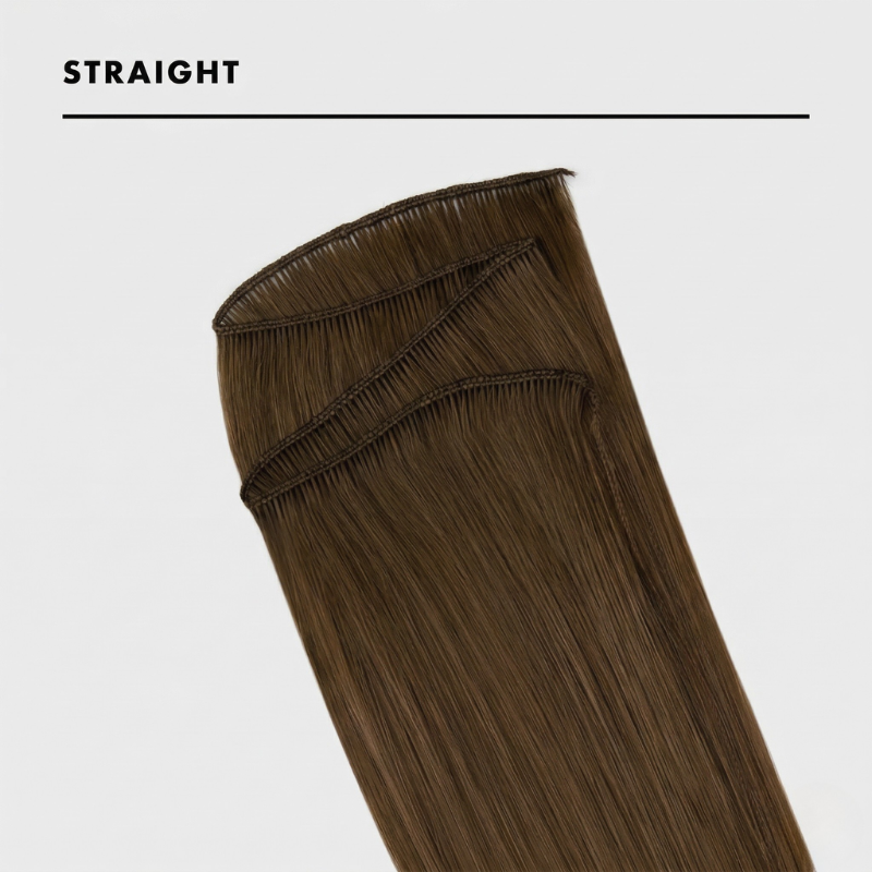 Best Hand Tied Weft Virgin Human Hair Extensions Black (#1b)