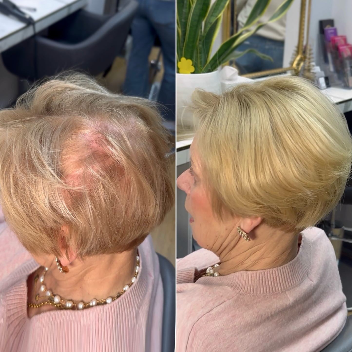 Upgraded Breathable Short Hair Topper - Silk-Touch Easy Clip-In for Natural Volume