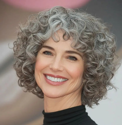 Hot Sale Fashion Curly Hair Toppers for Women with Thinning Hair-Cover Grays, Boost Volume - VIVACROWN