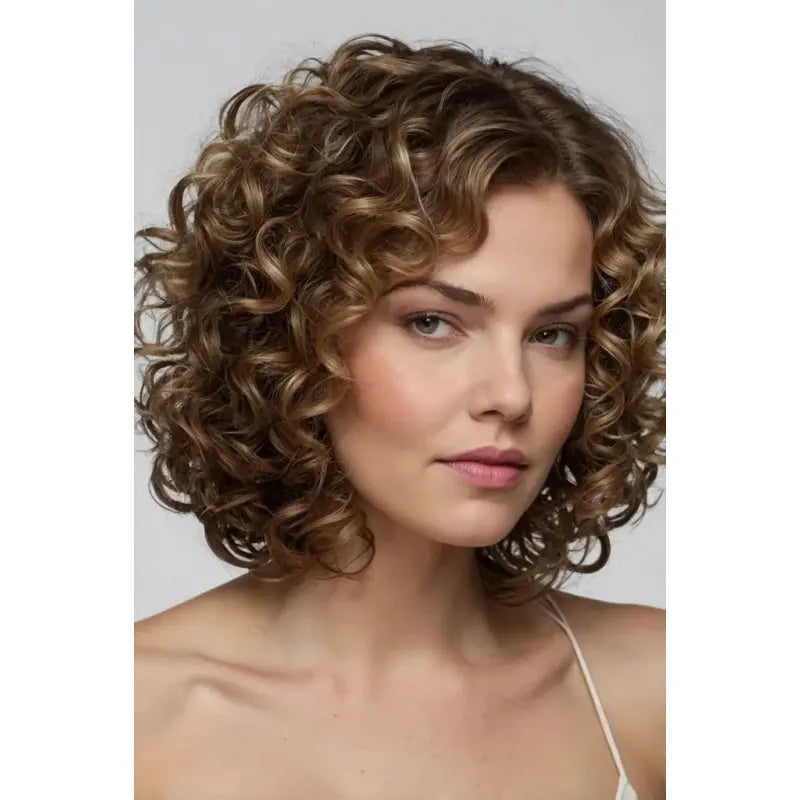 2025 New Curly Hair Toppers for Women with Thinning Hair-Cover Grays, Boost Volume - VIVACROWN