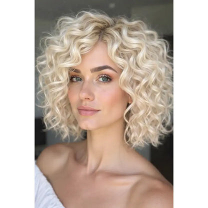 Hot Sale Fashion Curly Hair Toppers for Women with Thinning Hair-Cover Grays, Boost Volume - VIVACROWN