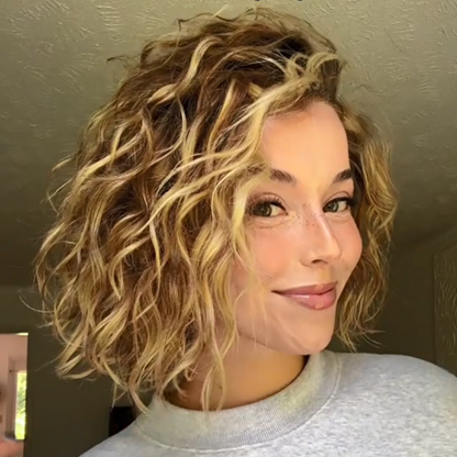 2025 Hot Sale High-Quality Curly Hair Toppers for Women with Thinning Hair