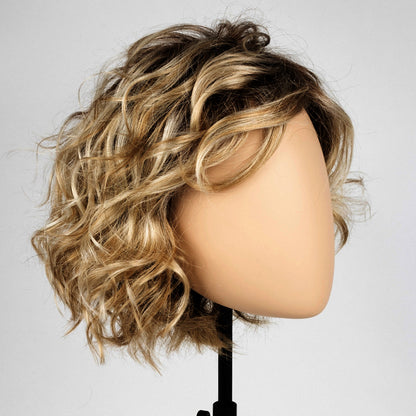 Hot Short Wavy Curly Clip in Hair Topper