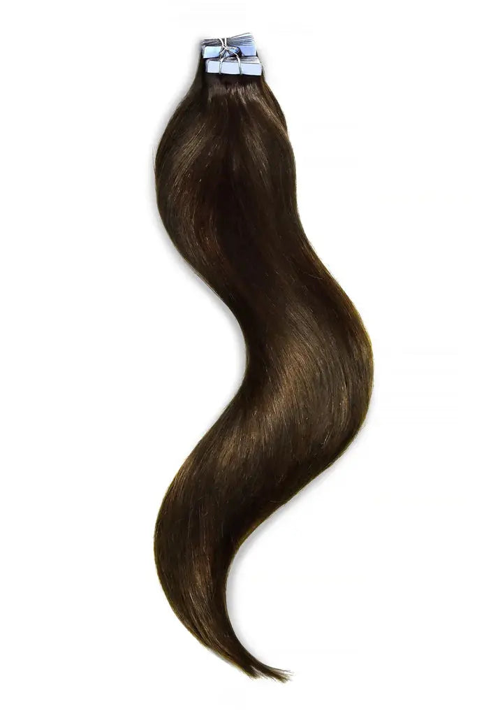 20Pcs Hand-Tied Invisible Tape In Hair Extension Virgin Human Hair 我的商店