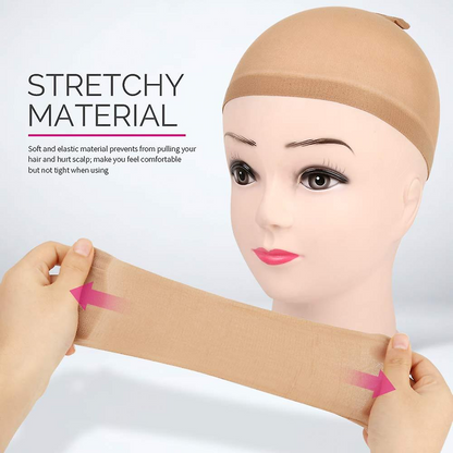 5 Pack Wig Caps For Lace Front Wig, Stocking Wig Cap For Women, Bald Cap For Wigs