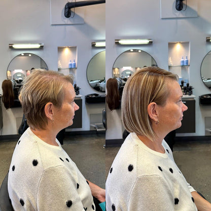 2025 New Breathable Straight Hair Topper-For Natural Coverage of Thinning Hair