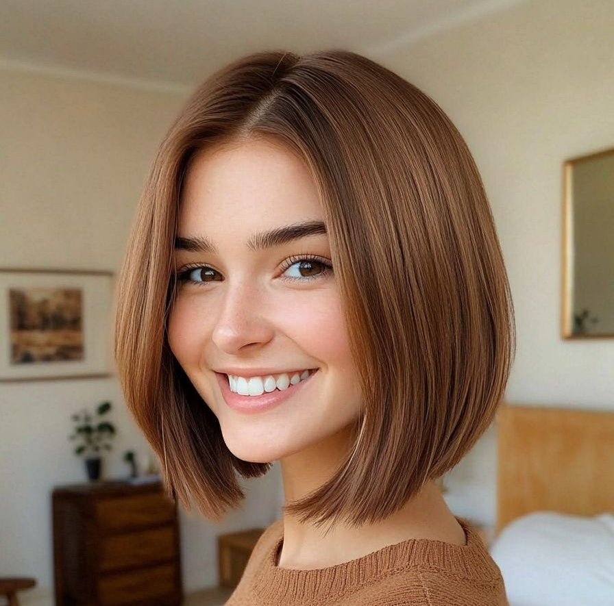 2025年新登場、薄毛の女性のための軽量・通気性ストレートヘアトッパー
