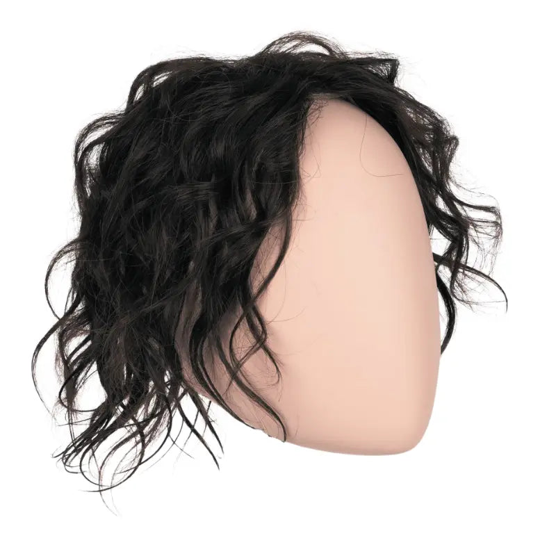 Brown Lace Base Wavy Human Hair Topper for Women - VIVACROWN