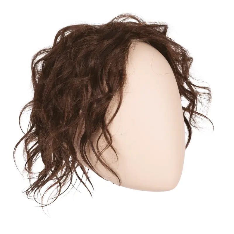 Brown Lace Base Wavy Human Hair Topper for Women - VIVACROWN