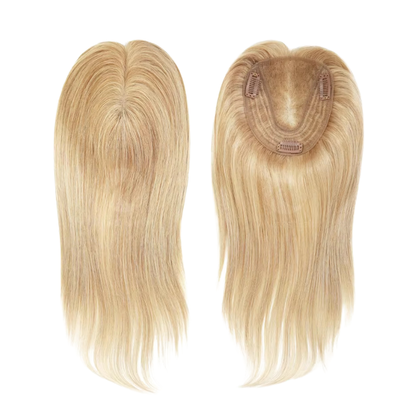 14*16CM ショートナチュラルヘアトッパー 女性用 薄毛をカバーしボリュームアップ