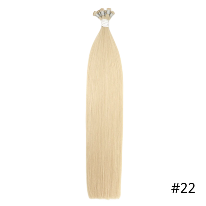 100% Human Hair Extensions Invisible Genius Weft (#30)