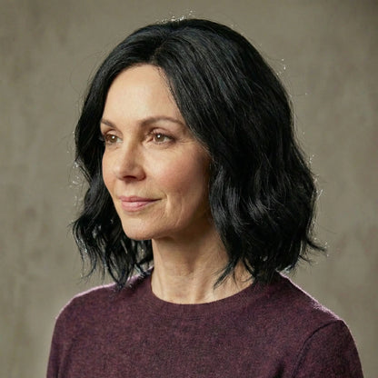 Silver Stone Wavy Human Hair Topper for Women - VIVACROWN