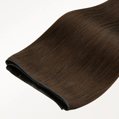 Human Hair Extensions Invisible Genius Weft Black ( #1 )