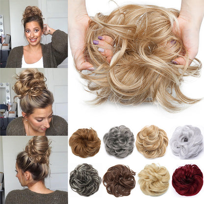 メッシーバンヘアシュシュ エクステンションヘアピース（女性用） 