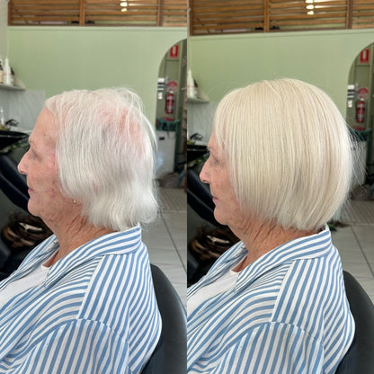 2025 New Breathable Straight Hair Topper-For Natural Coverage of Thinning Hair