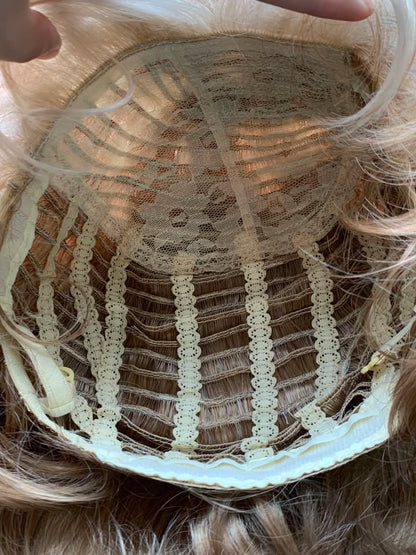 (Sheila Harrison) Curly Hair Wig With Bangs