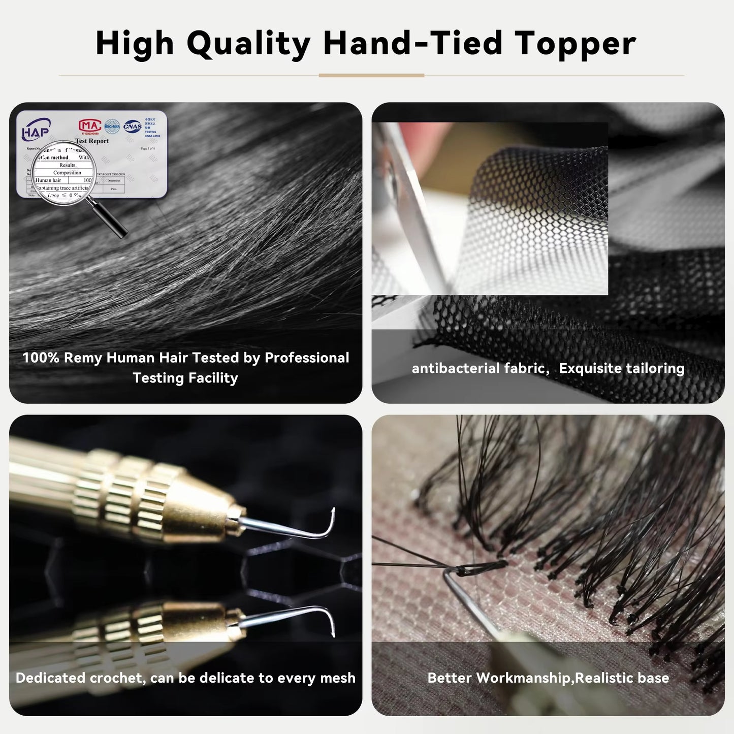 Hot Sale Full Hair Volume Crown Hair Topper For Women With Thinning Hair