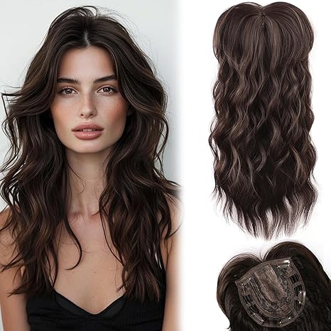 Blonde Wavy & Curly Hair Toppers Sale for Women