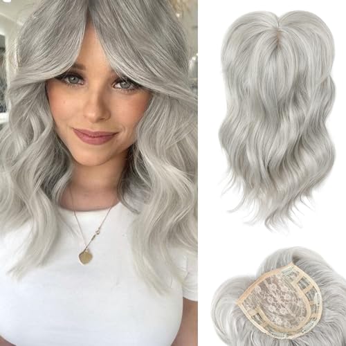Blonde Wavy & Curly Hair Toppers Sale for Women