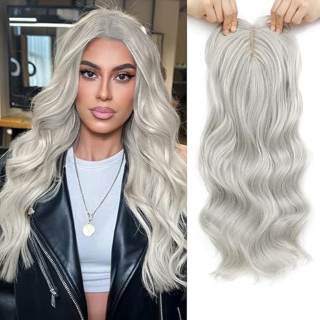 Blonde Wavy & Curly Hair Toppers Sale for Women