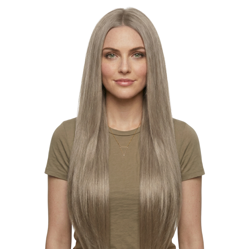Machine Weft Hair Extensions Human Hair Bundles Color Copper #30