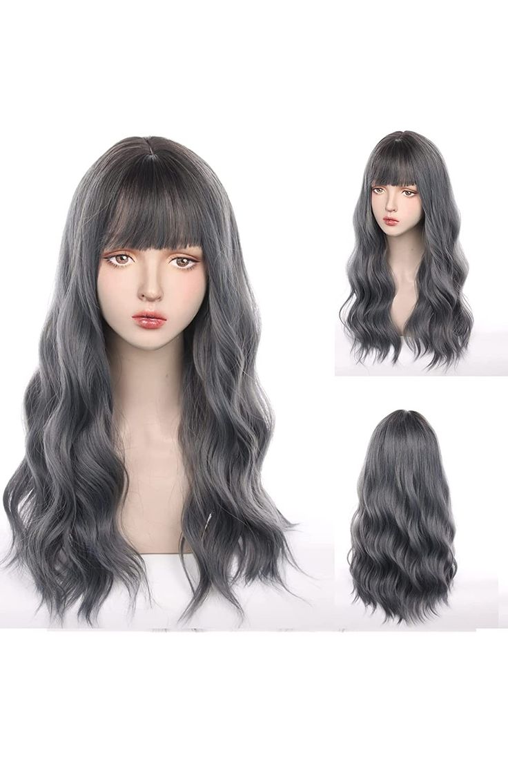 薄毛の方にも使える、贅沢で目立たないナチュラルウェーブヘアトッパー（前髪付き） 