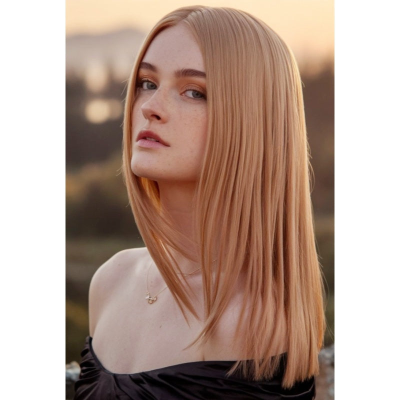 Breathable Straight Hair Topper-For Natural Coverage of Thinning Hair