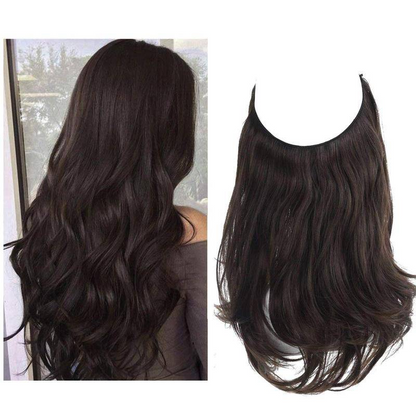 Halo Hair Extensions to Add Hair Volume and Length
